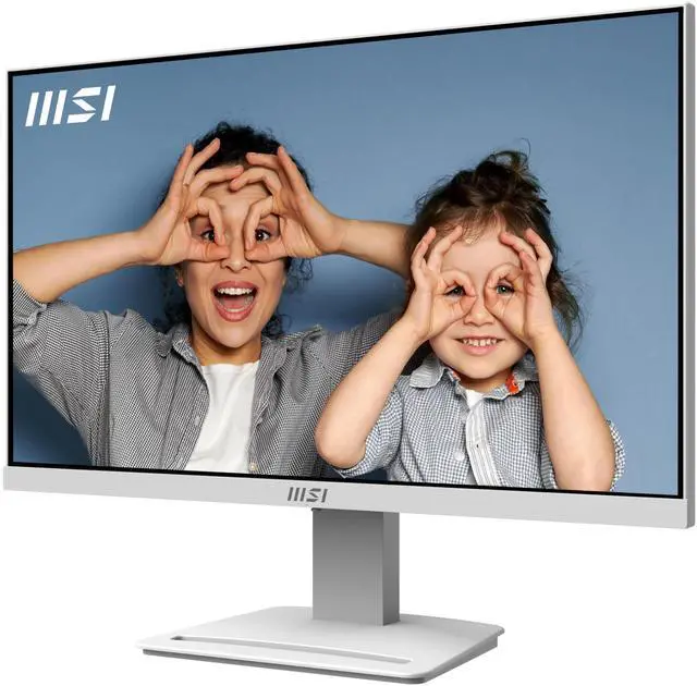 Alt view image 5 of 6 - PRO MP253W 24.5-inch IPS 1920 x 1080 (FHD) Computer Monitor, 100Hz, Adaptive-Synch, HDMI, VGA Port, VESA Mountable, Tilt, Speaker, 1ms, White