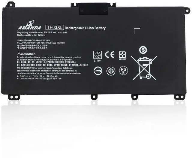 Main image of TF03XL Laptop Battery Replacement for HP Pavilion X360 15-CC 15-CD | for 920070-855 920046-421 14M-CD0003DX 15-CC060WM 15-CC0XX 15-CC123CL 15-CC023CL 15-CC1XX 15-CC563ST 17-AR050WM 920070-855