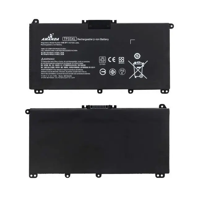 Alt view image 6 of 6 - TF03XL Laptop Battery Replacement for HP Pavilion X360 15-CC 15-CD | for 920070-855 920046-421 14M-CD0003DX 15-CC060WM 15-CC0XX 15-CC123CL 15-CC023CL 15-CC1XX 15-CC563ST 17-AR050WM 920070-855