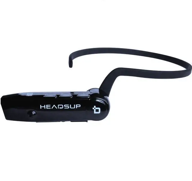 Alt view image 3 of 6 - HeadsUp Head Mounted 1080P FHD Wearable Vlog Camera Recorder with APP Control, Hands Free Headband Streaming Camera for Live Display, Hands-Off Music and Phone Calls - Black