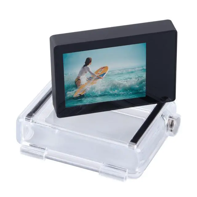 Alt view image 2 of 6 - LCD Screen 2.0 Inch LCD BacPac Non-Touch Screen for Gopro Hero 4 Hero 3+ Hero 3 Hero 2 with Waterproof Back Cover
