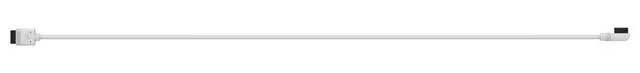 Alt view image 4 of 5 - iCUE Link Slim Cable - 600mm Straight/Slim 90° - White