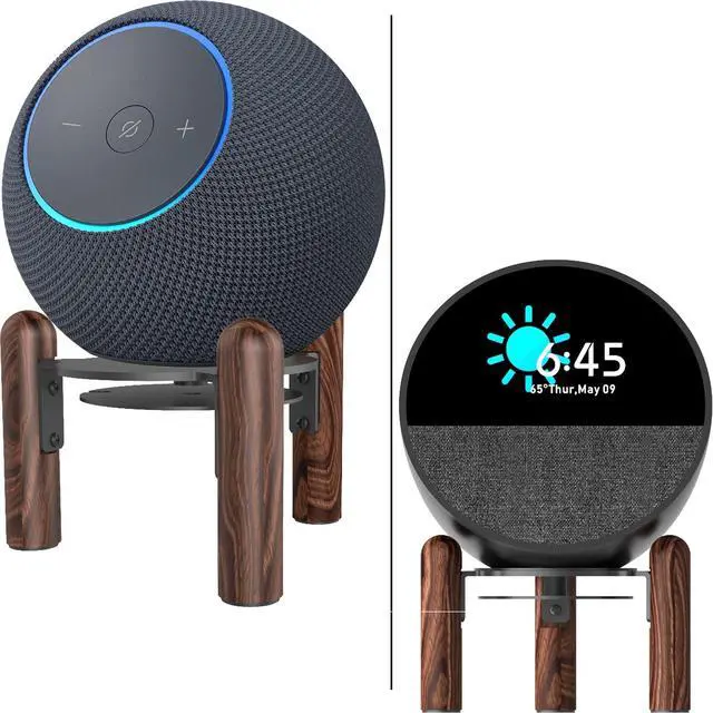 Main image of Desktop Holder Mount Stand Compatible for Echo Dot Max, Echo Spot (2024 Release) and Echo Pop and Other Suitable Speakers