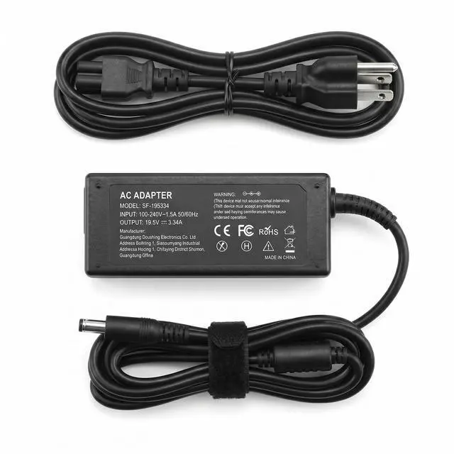Main image of 65W AC Adapter for Dell 14 15 16 Laptop DC15250 DC15255 DC16255 Charger | Replacement for DC15250 DC15255 DC14250 DC16250 DC16251 DC1625, 4.5mm AC Adapter