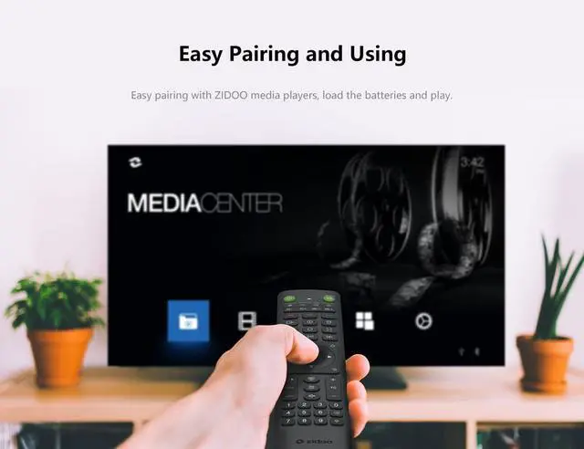 Alt view image 5 of 6 - V12 Remote Control Bluetooth and Infrared Version for Z9X PRO Z9X 8K Z20 PRO Z30 PRO Z2000 PRO Z3000 PRO UHD5000 UHD8000 Neo S Neo Alpha