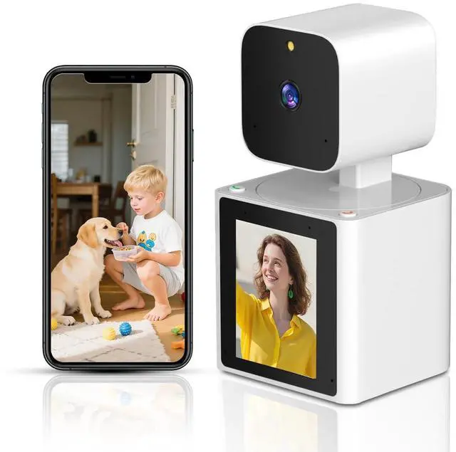 Main image of Two-Way Video Camera,Pet Dog Camera 1080P Dome Camera CS10 | Security Camera Indoor,Monitor for Elderly/Baby/Nanny/Pet/Dog with app, Pan/Tilt WiFi Cameras, Night Vision