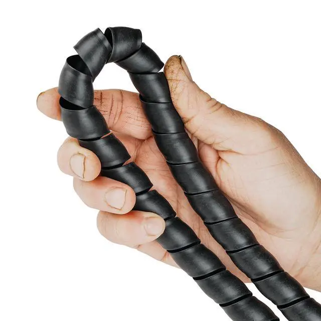 Alt view image 5 of 6 - Hydraulic Hose Protector, 1/2" OD x 10' Length Spiral Wrap