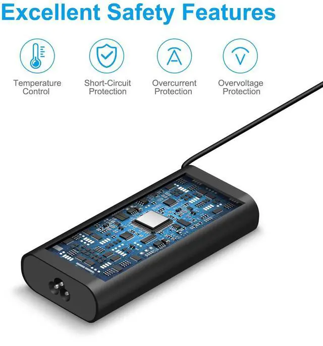 Alt view image 4 of 6 - Charger Compatible with Dell Laptop Computer 65W 45W USB C Fast Power Adapter
