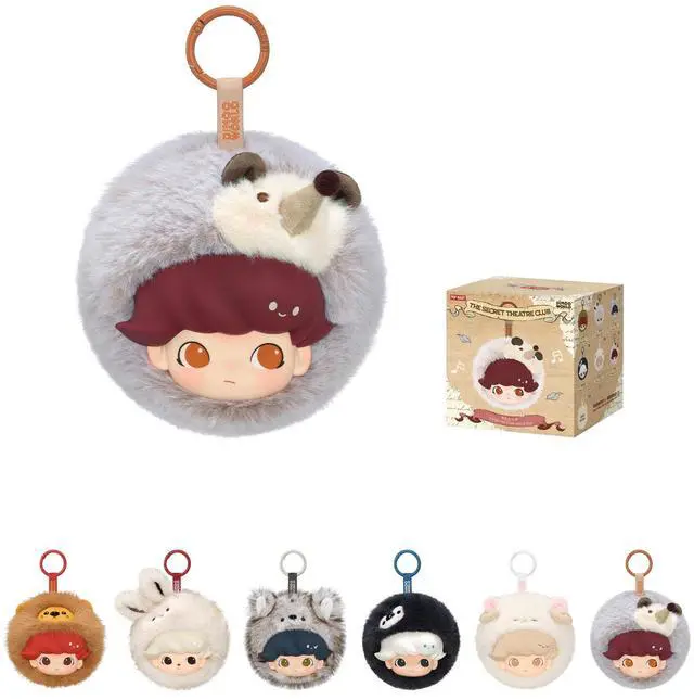 Main image of DIMOO The Secret Theatre Club Series - Earphone Case Blind Box Portable Earbuds Case for Apple, Samsung, JBL, Headphone Earbud Protective Carrying Case Bag-Single Box