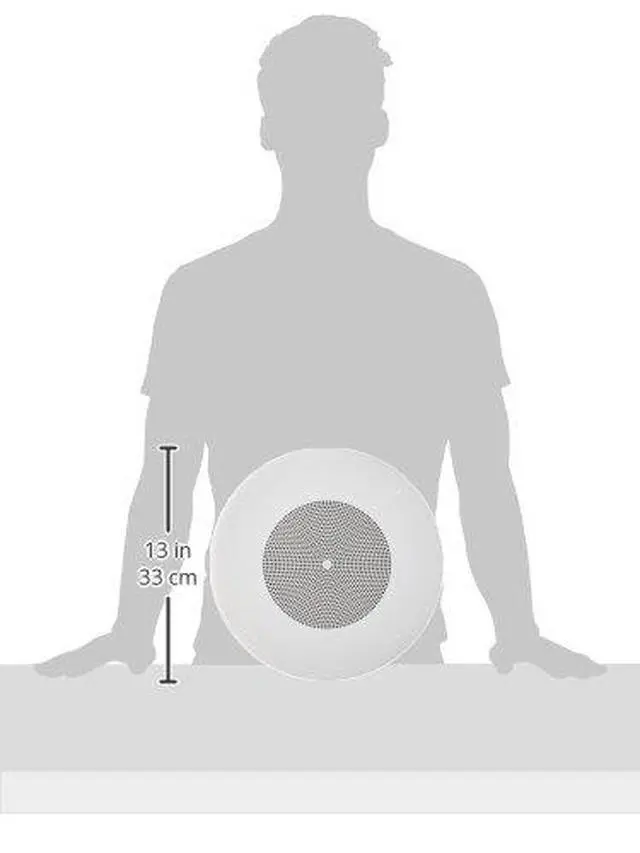 Alt view image 6 of 6 - Professional CSS8018 Commercial Series Round Ceiling Speaker, 8. 10-Watt Multi-Tap Transformer for 100V, 70V and 25V Distributed Lines. Single Speaker. White and Paintable