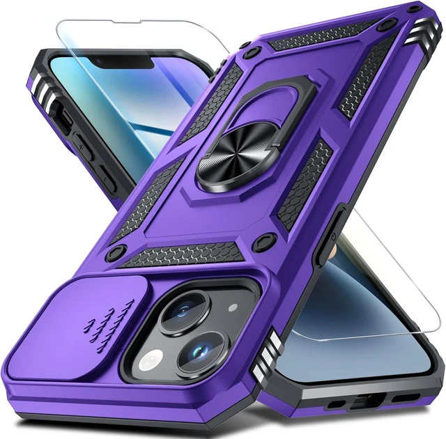 Main image of for iPhone 14/iPhone 13 Phone Case Built in Slide Camera Lens Cover