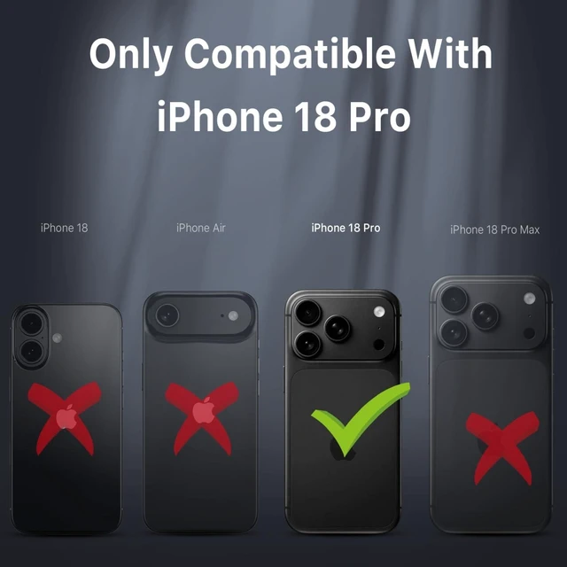 Alt view image 2 of 7 - for iPhone 18 Pro Case with Belt Clip Holster Magnetic Case