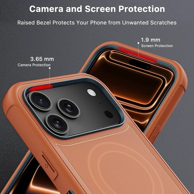 Alt view image 4 of 7 - for iPhone 18 Pro Case with Belt Clip Holster Magnetic Case