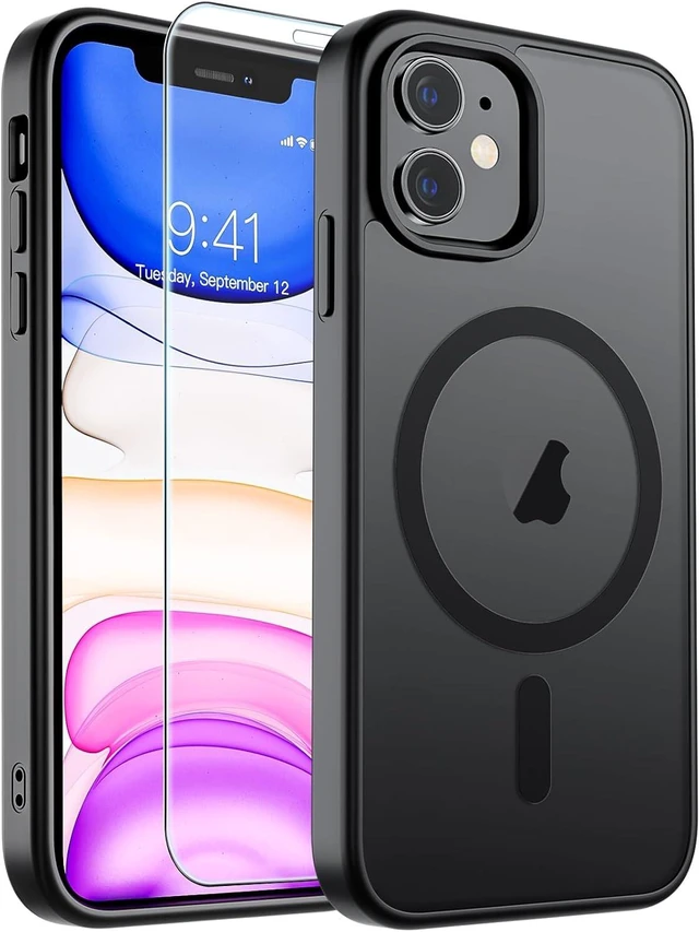 Main image of Magnetic for iPhone 11 Phone Case Black
