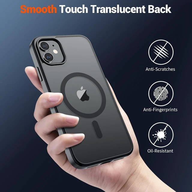 Alt view image 6 of 7 - Magnetic for iPhone 11 Phone Case Black