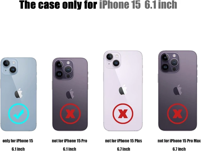 Alt view image 7 of 7 - for iPhone 15 Case with Card Holder Rose Gold