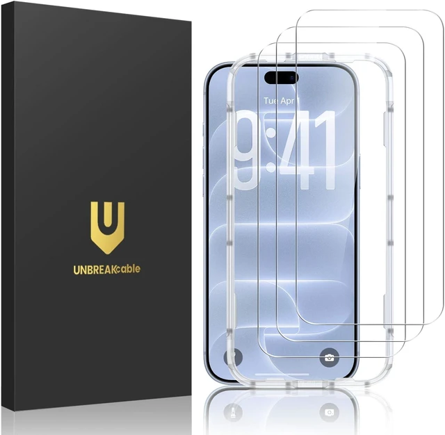 Main image of 3-Pack Screen Protector for iPhone 18 Pro Tempered Glass