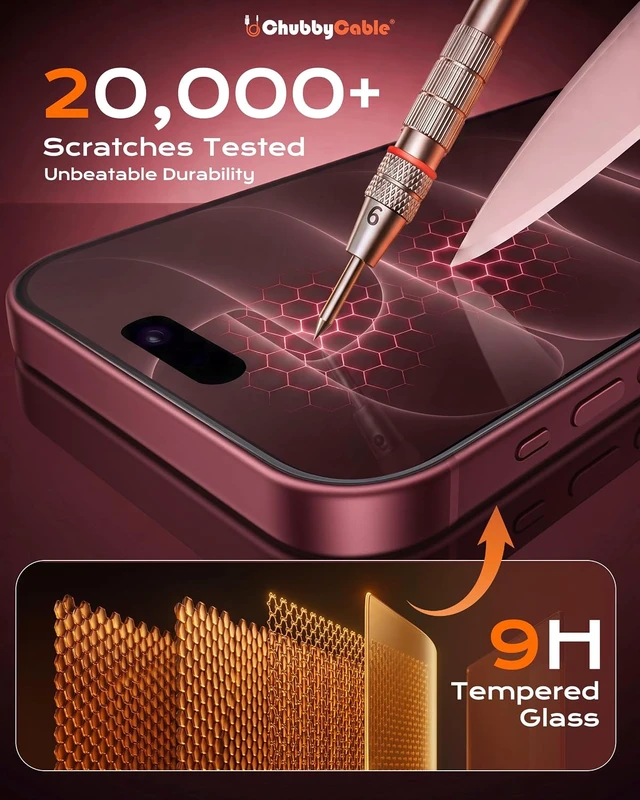 Alt view image 4 of 7 - 2 Pack for iPhone 18 Pro Max Screen Protector HD Clear 6.9