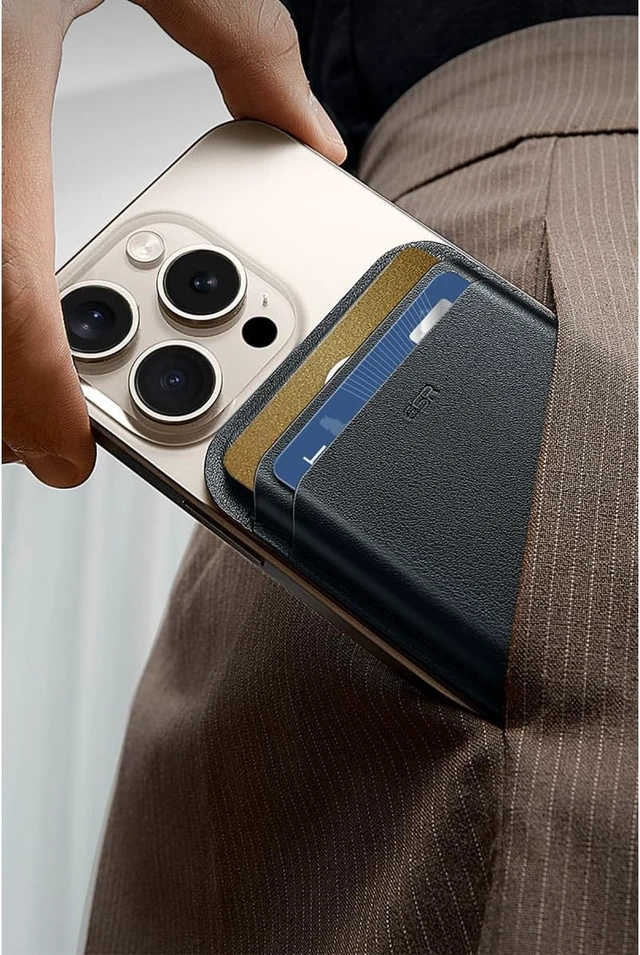 Alt view image 2 of 7 - for MagSafe Wallet 5 Card Holder for Phone Case RFID Blocking