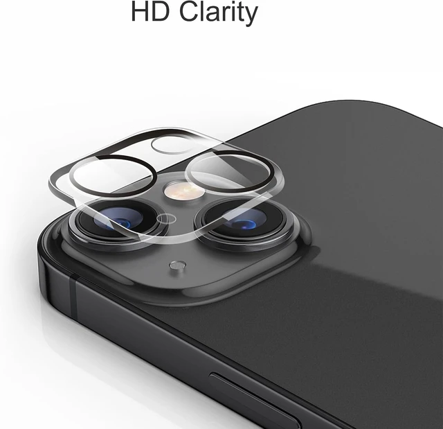 Alt view image 4 of 6 - Screen Protector + Camera Lens Protector for iPhone 15 3+3 Pack