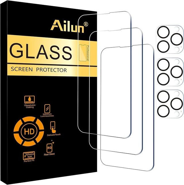 Main image of Screen Protector + Camera Lens Protector for iPhone 14 Pro Max