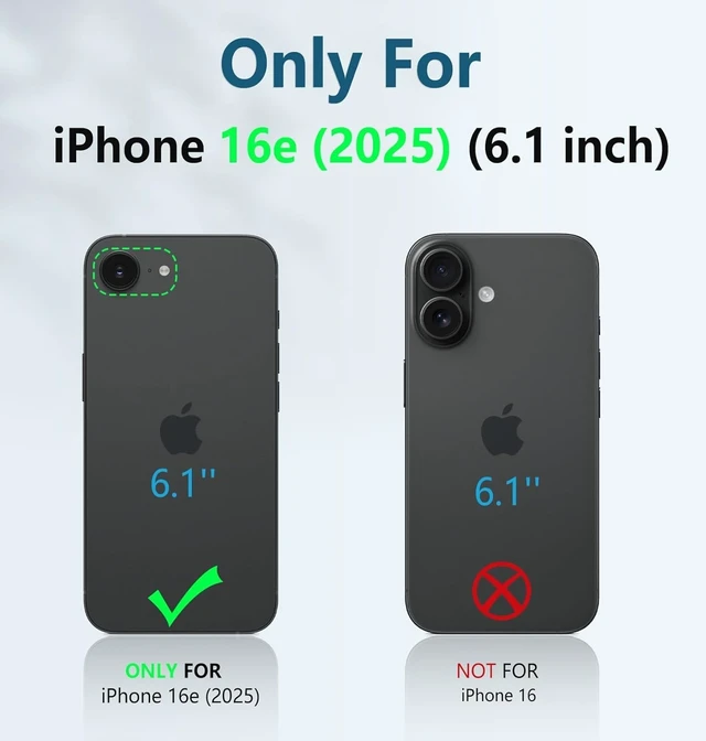 Alt view image 2 of 7 - for iPhone 17e/16e Case with Belt Clip Built-in Screen Protector