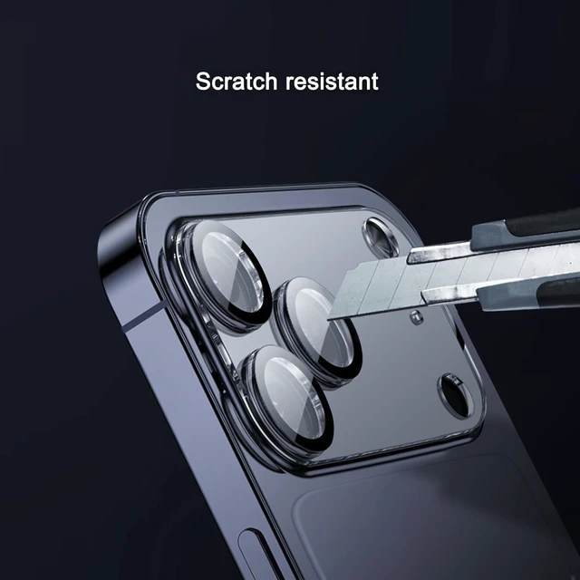Alt view image 4 of 6 - Privacy Screen Protector+Camera Lens Protector for iPhone 16 Pro Max