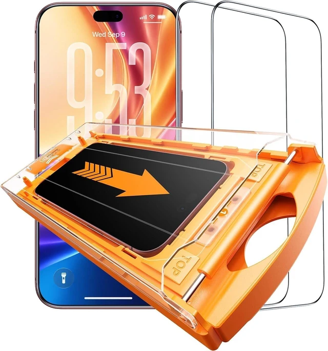 Main image of 2-Pack for iPhone 18 Pro Max Screen Protector 18 ProMax Tempered Glass 6.9