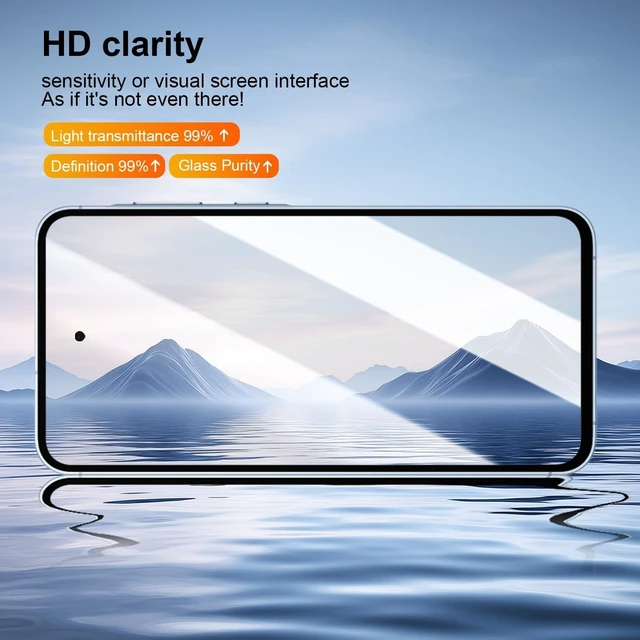 Alt view image 6 of 6 - Privacy Screen Protector Designed for Galaxy S22S23 2Pack