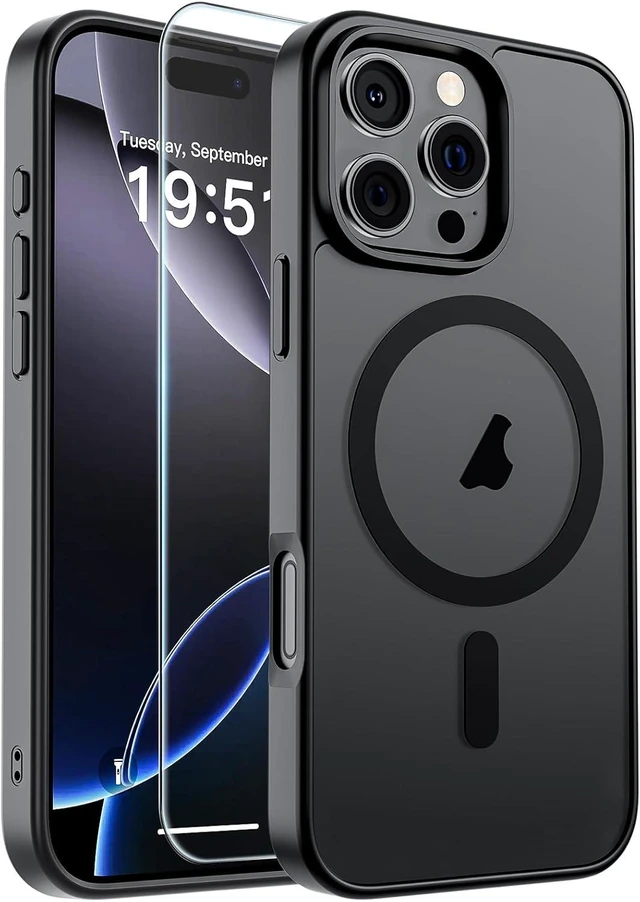 Main image of Magnetic for iPhone 16 Pro Case Black
