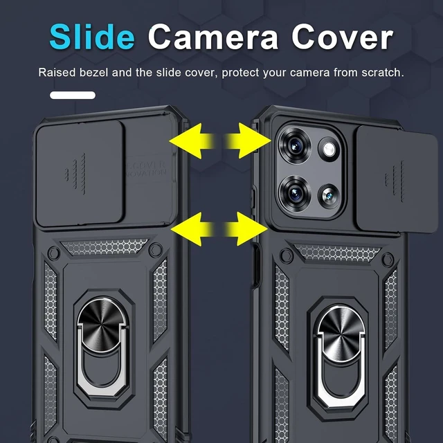 Alt view image 3 of 7 - for Moto G 2026/2025 Case Moto G Play 2026 Case Built in Slide Camera Cover