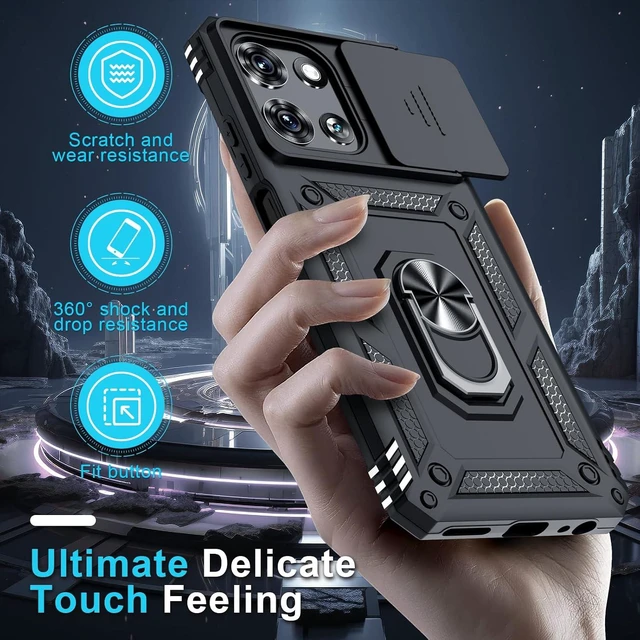 Alt view image 7 of 7 - for Moto G 2026/2025 Case Moto G Play 2026 Case Built in Slide Camera Cover