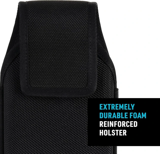 Alt view image 7 of 7 - Clip Case Hardshell Universal Rugged Holster - Belt Clip Phone Case for Easy Access - Heavy Duty & Protective - Multi-Purpose - Durable Design - Hardshell Vertical XXL