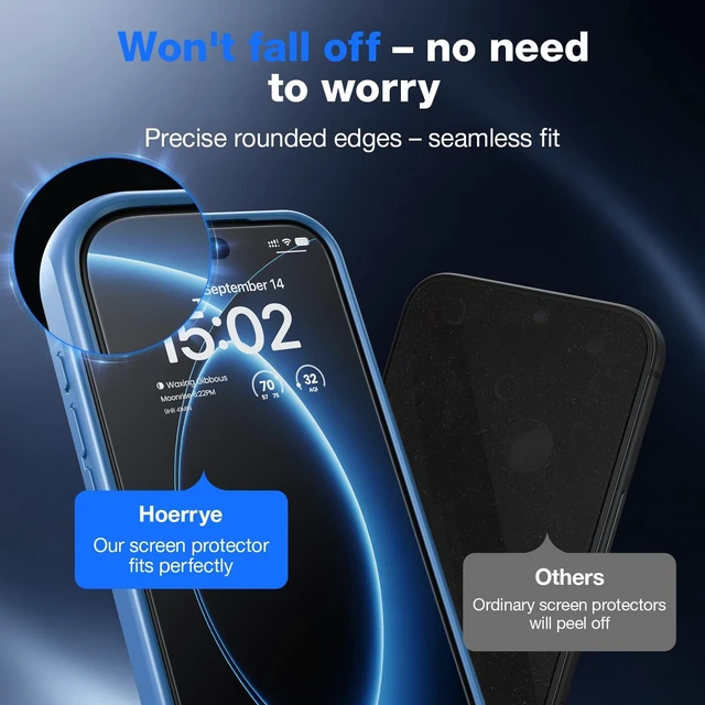 Alt view image 7 of 7 - for iPhone 18 Pro Matte Screen Protector - Anti Glare