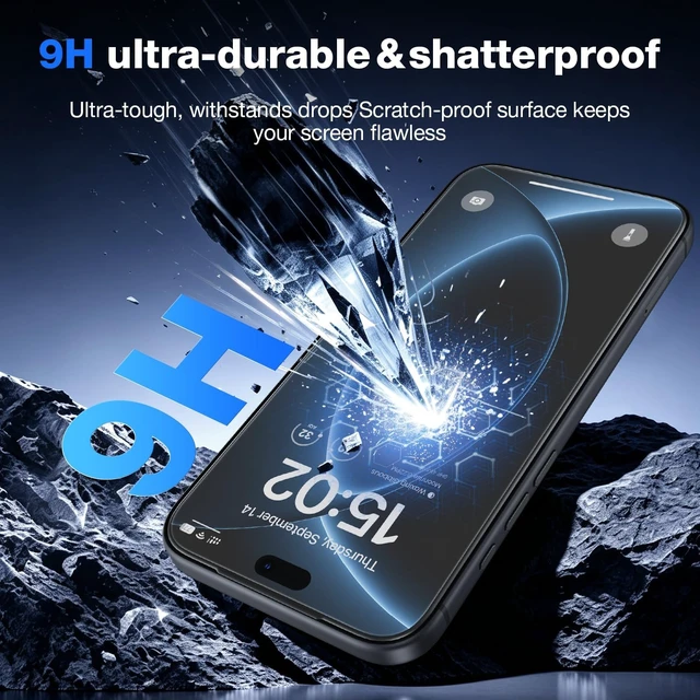 Alt view image 5 of 7 - for iPhone 18 Pro Matte Screen Protector - Anti Glare