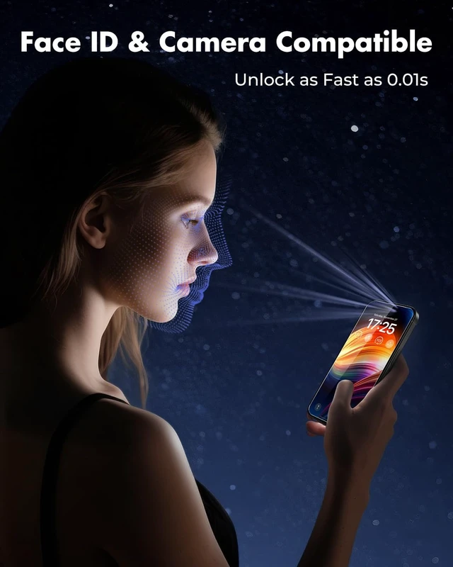 Alt view image 7 of 7 - 2-Pack Screen Protector for iPhone 15/16 Tempered Glass