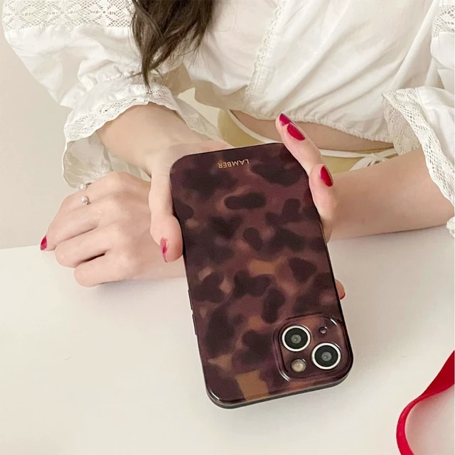Alt view image 5 of 7 - Cute Phone Case for iPhone 15 Case Cheetah Leopard Print