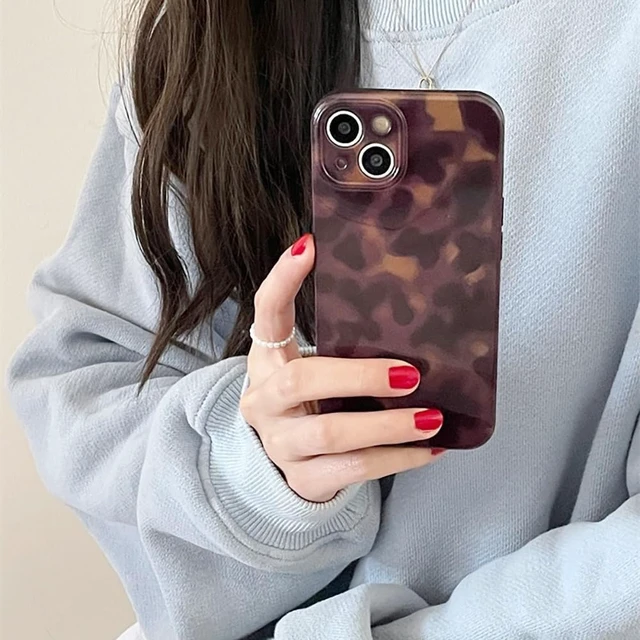 Alt view image 7 of 7 - Cute Phone Case for iPhone 15 Case Cheetah Leopard Print