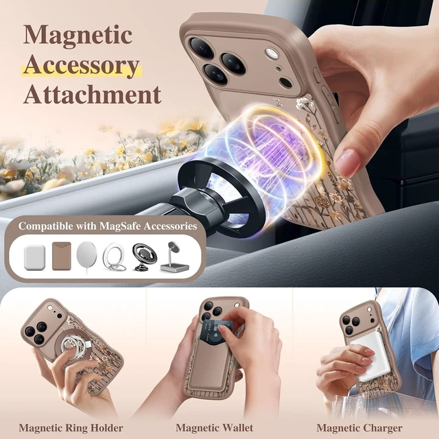 Alt view image 4 of 7 - for iPhone 18 Pro Max Case/17 Pro Max Case Compatible with MagSafe