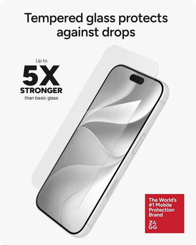 Alt view image 3 of 7 - Glass Elite Screen Protector for iPhone 18 Pro/ 17 Pro