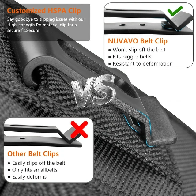 Alt view image 6 of 7 - Magnetic Cell Phone Holster with Belt Clip for iPhone Galaxy
