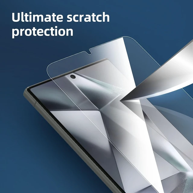 Alt view image 6 of 7 - NEWC for Galaxy S24 Ultra Screen Protector Tempered Glass