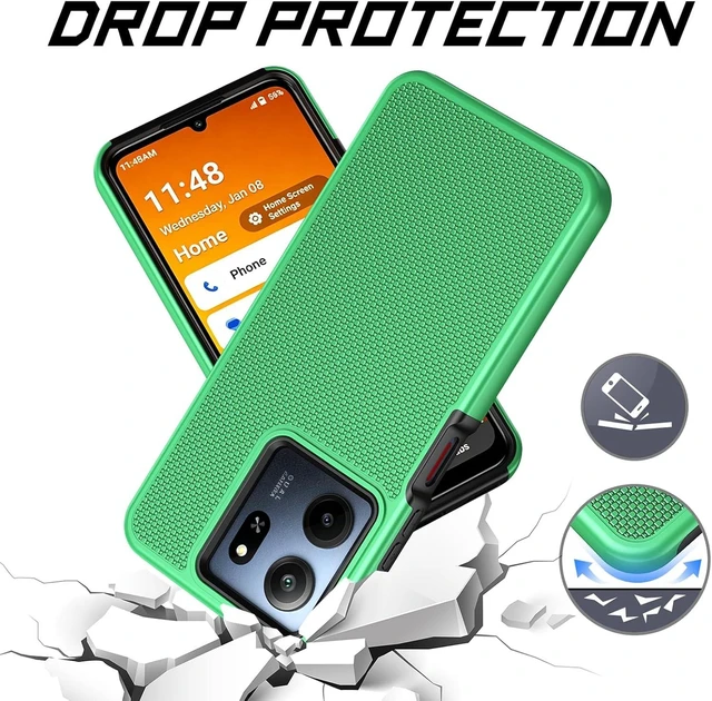 Alt view image 3 of 7 - for Iris Connect2/SpeakEasy Smart Phone Case Screen Protector-Green