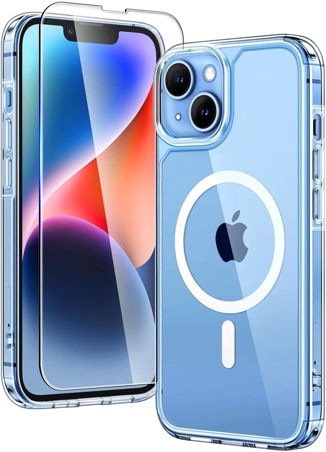 Main image of for iPhone 14 Case Compatible with MagSafe Clear