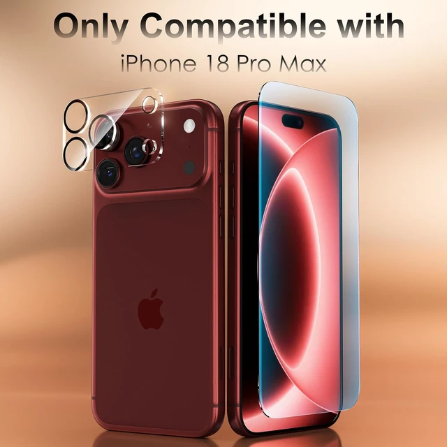 Alt view image 2 of 6 - for iPhone 18 Pro Max Screen Protector Anti-Blue Light Filter