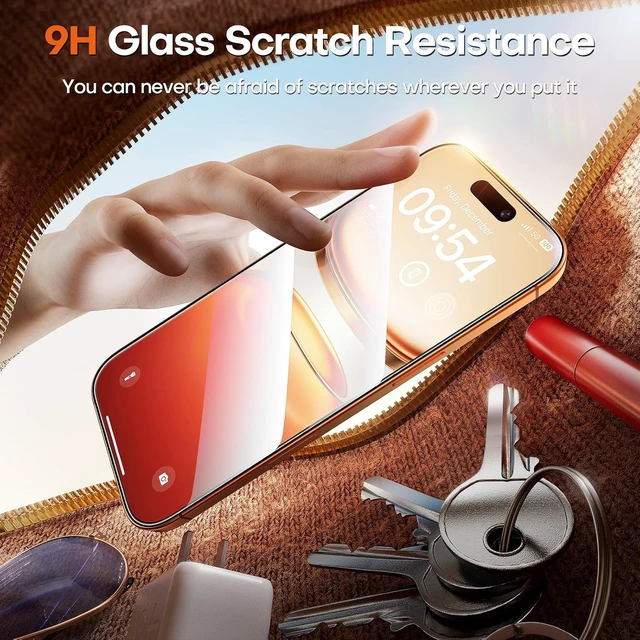 Alt view image 5 of 7 - for iPhone 17 Pro Screen Protector Easy Installation
