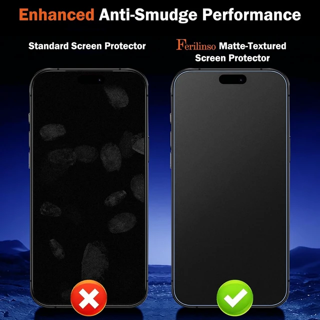Alt view image 3 of 7 - Matte Screen Protector for iPhone 18 Pro Max Tempered Glass