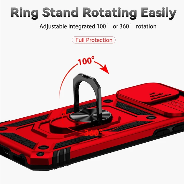 Alt view image 4 of 6 - for iPhone SE Case 2022/2020/3rd/2rd / iPhone 6/7/8 Case-Red