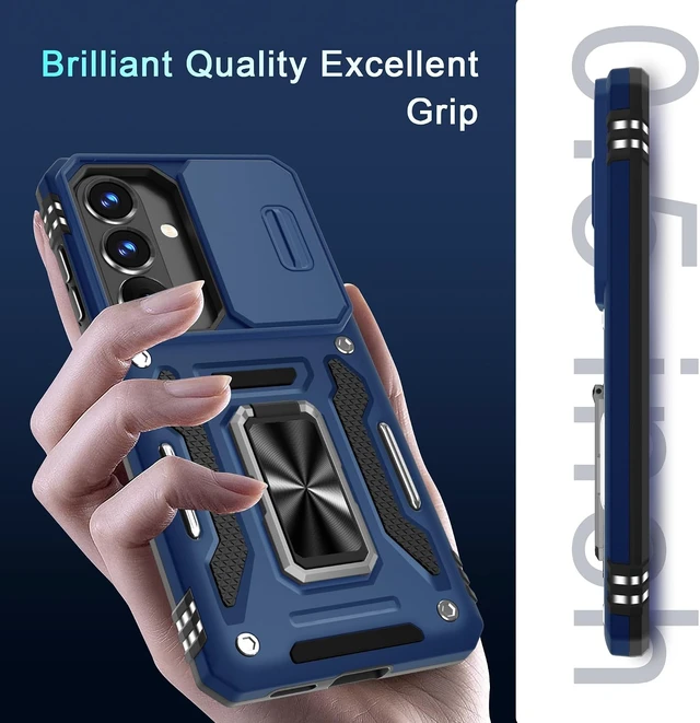 Alt view image 7 of 7 - for Galaxy S26 Case with Screen Protector Blue