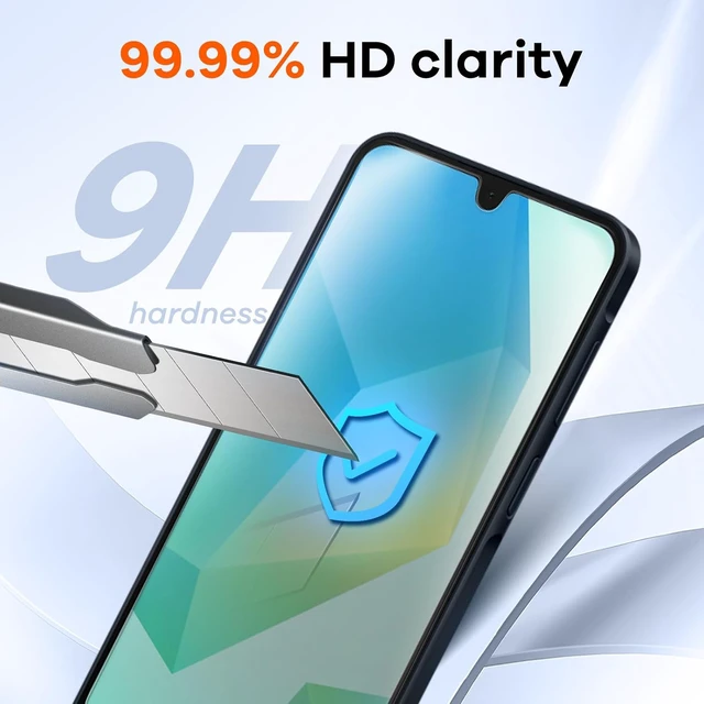 Alt view image 4 of 7 - 4+4 for Galaxy A16 5G Screen Protector Camera Lens Protector